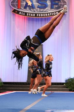 Cheerleader Tumbling