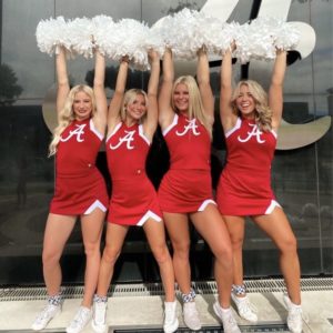 Alabama College Cheerleaders